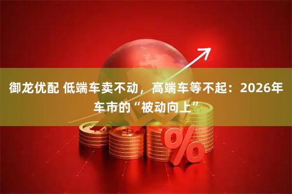 御龙优配 低端车卖不动，高端车等不起：2026年车市的“被动向上”